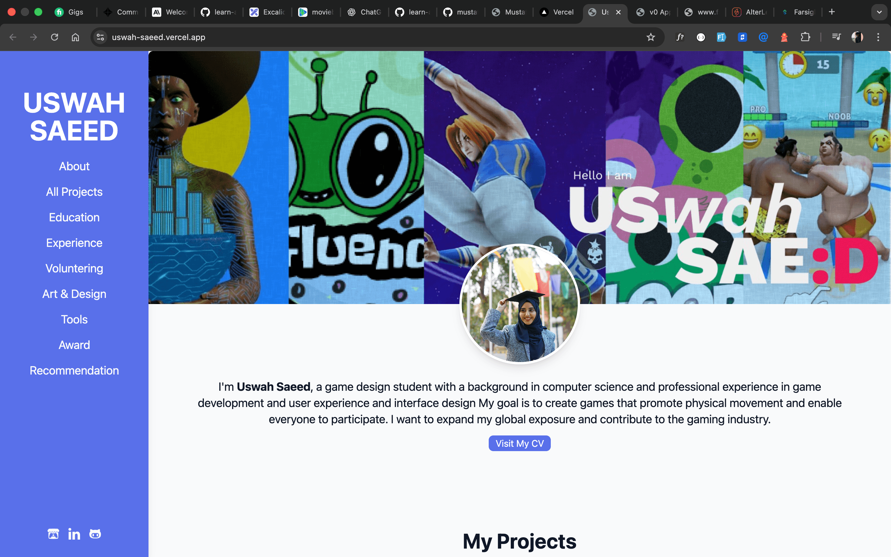 Portfolio - Uswah Saeed