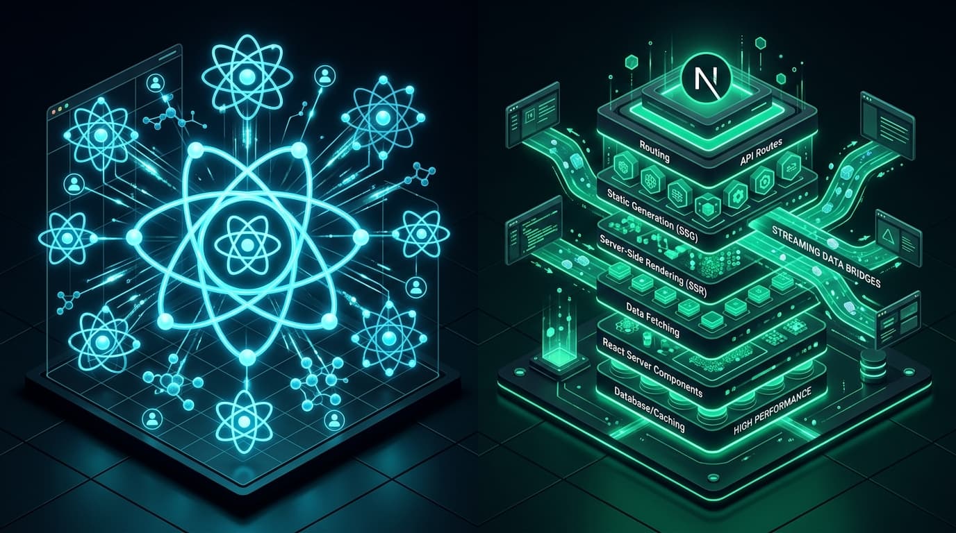 Next.js vs React: When to Use Each and Why It Matters