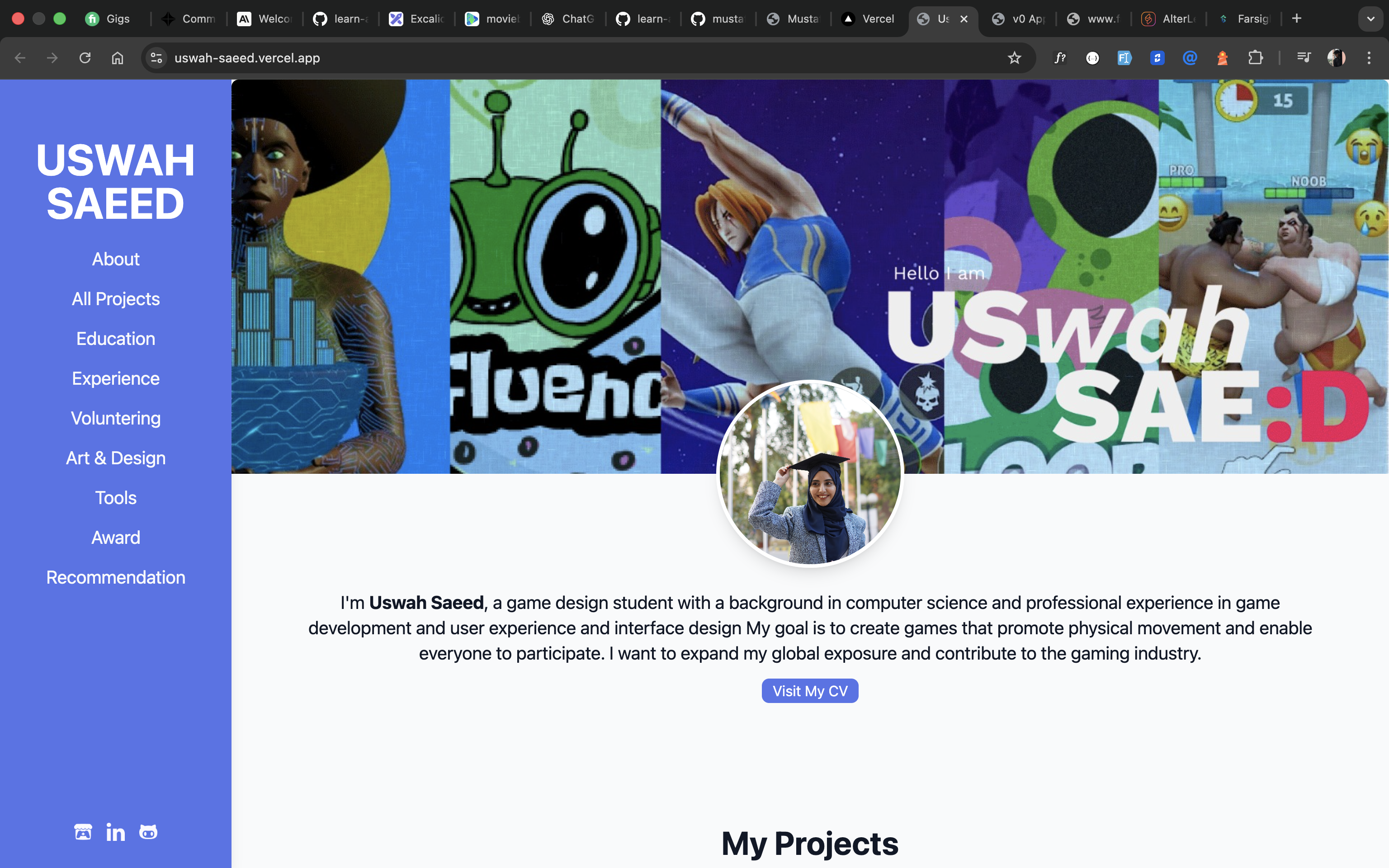 Portfolio - Uswah Saeed